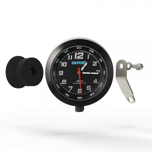 Oxford Oxford Analog Clock Black